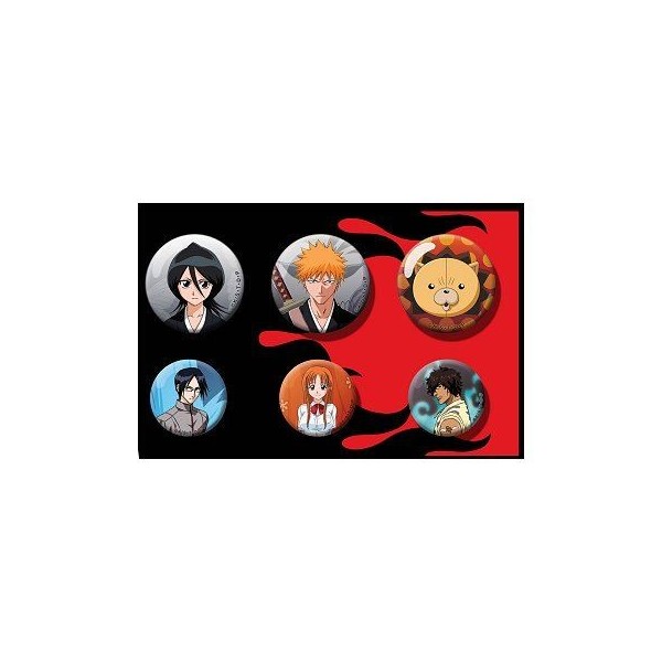 Bleach: Pack 6 Badges Characters 1