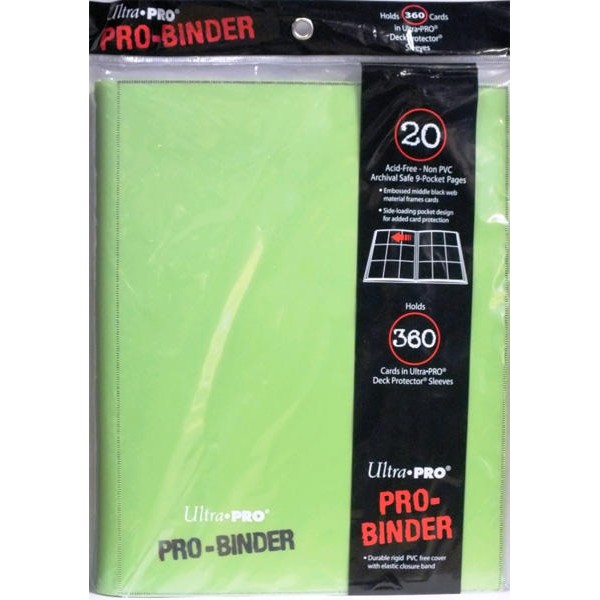 Pro Binder Light Green Portfolio