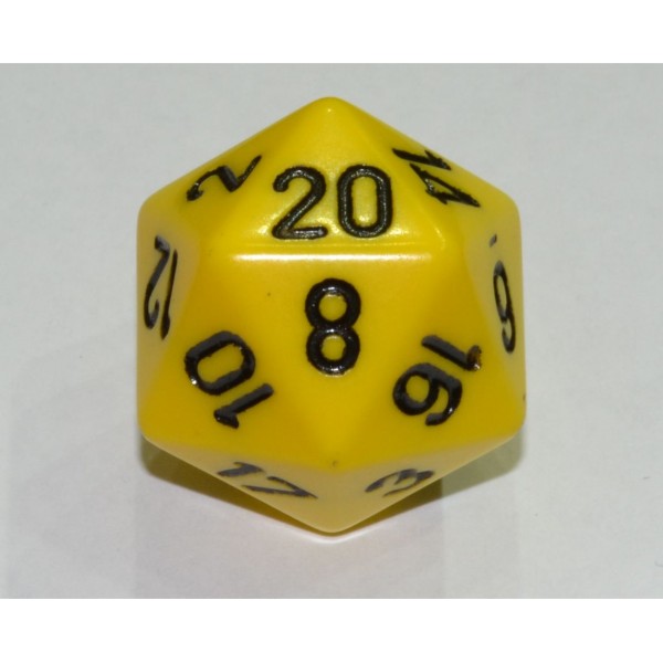 Black with Gold Opaque Polyhedral 7-Die Set
