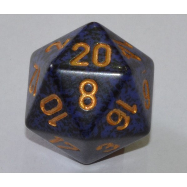 Golden Cobalt™ Speckled Polyhedral 7-Die Set