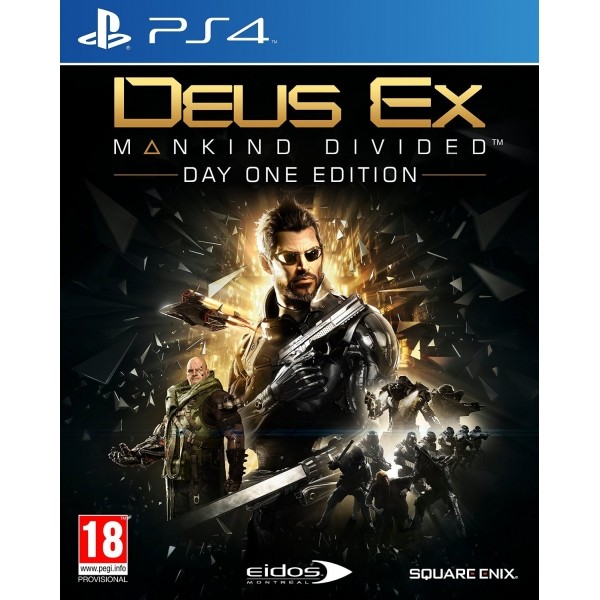 Deus Ex Mankind Divided Day One Edition - PS4 [used]