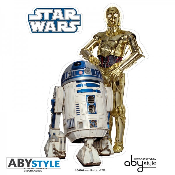 Stickers Star Wars "R2D2 - C3PO"