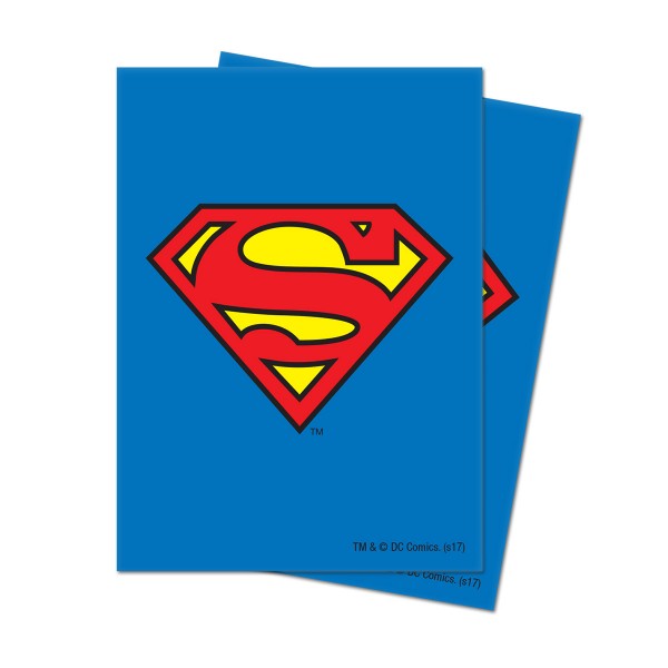 65 Ultra Pro Card Sleeves: Justice League - Superman