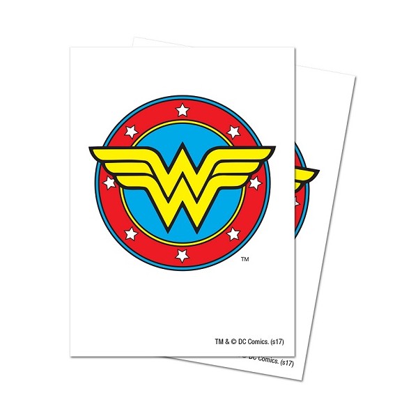 65 Ultra Pro Card Sleeves: Justice League - Wonder Woman