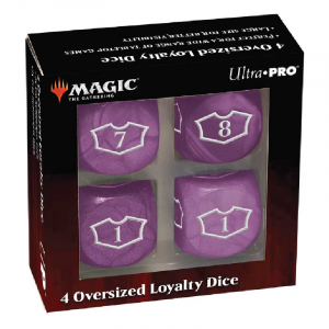 Oversized Loyalty Dice Purple