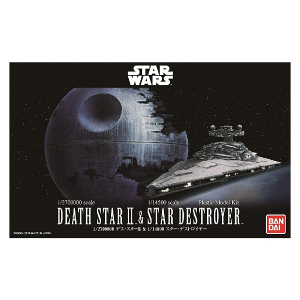 Death Star II and Star Destroyer