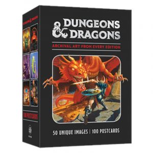 Dungeons and Dragons Postcards Box