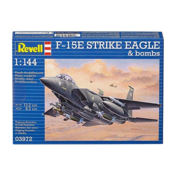F-15E Strike Eagle and Bombs (1:144)