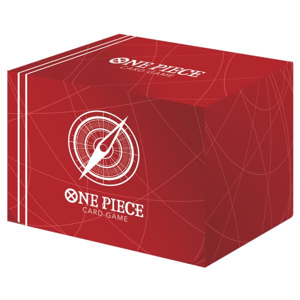 One Piece Clear Card Case - Standard Red