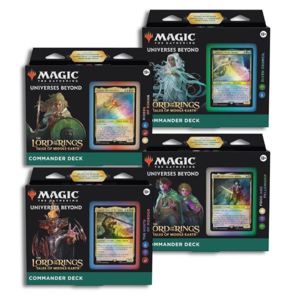 Tales of Middle Earth Commander Deck Set of 4