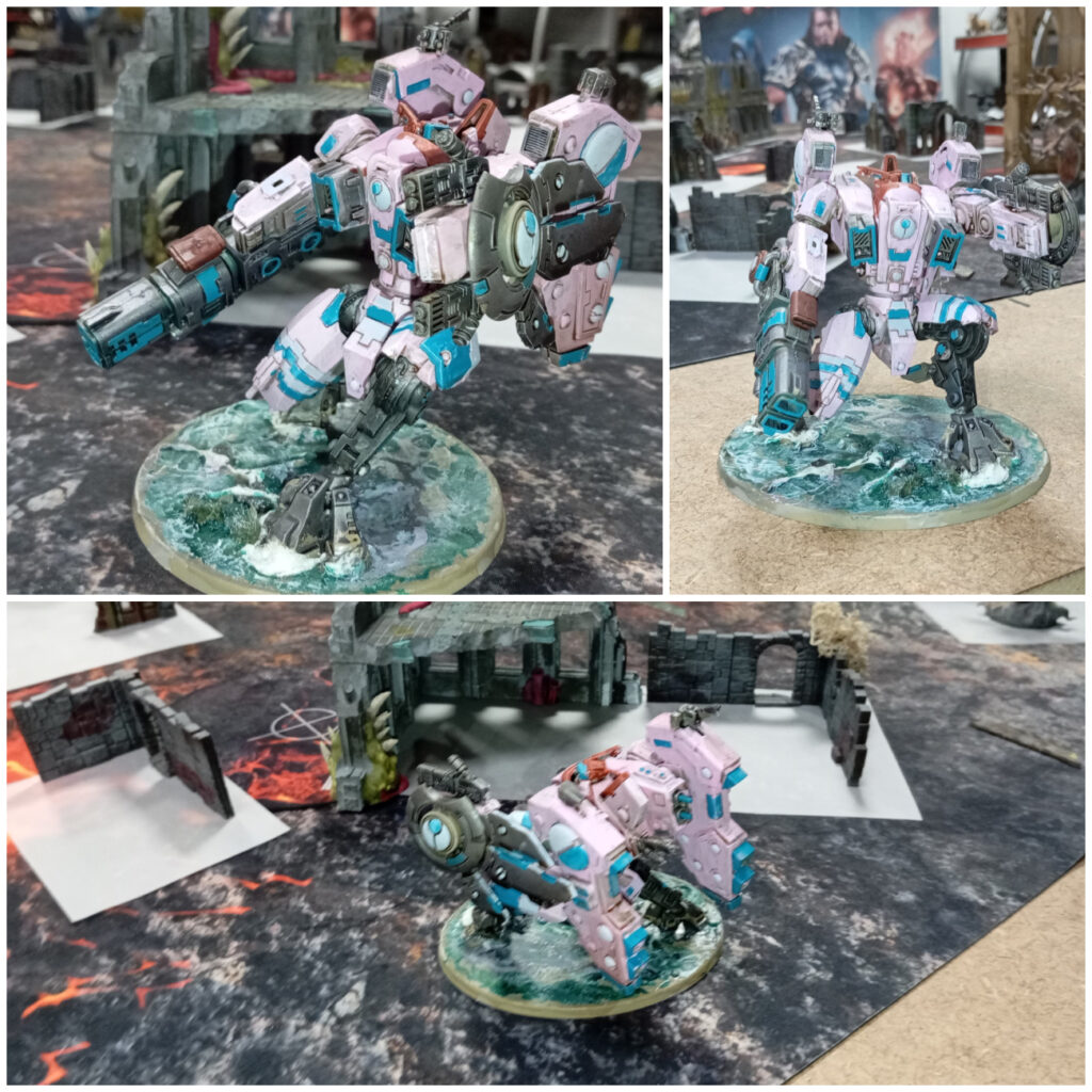 Pink Battlesuit by Pandospyros