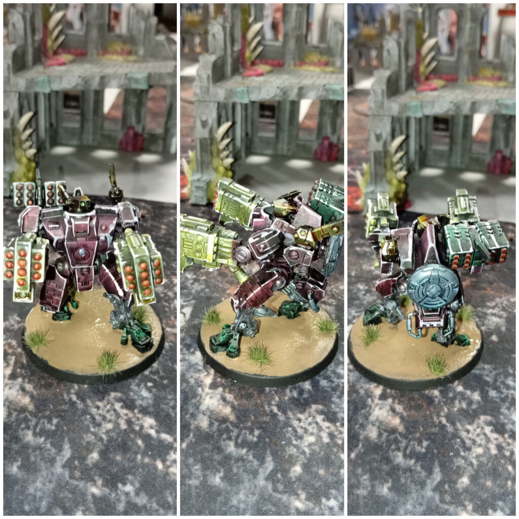 Purple Battlesuit by Pandospyros