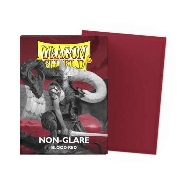 Matte Non Glare Sleeves - Blood Red