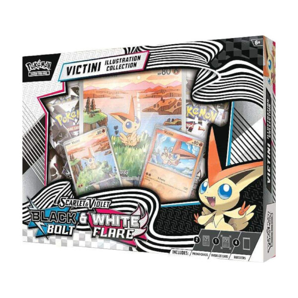 Pokémon TCG – Scarlet & Violet 10.5: Black Bolt & White Flare – Unova Victini Illustration Collection