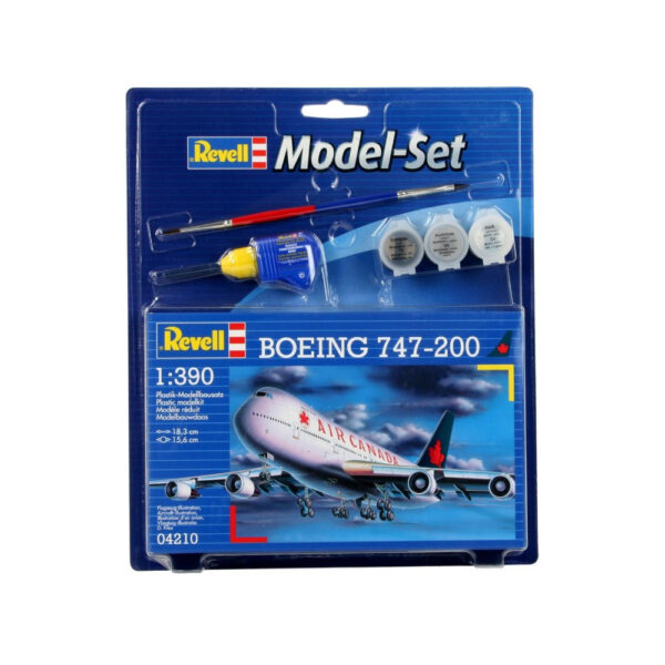 Revell Model Set Boeing 747-200 (1:390)
