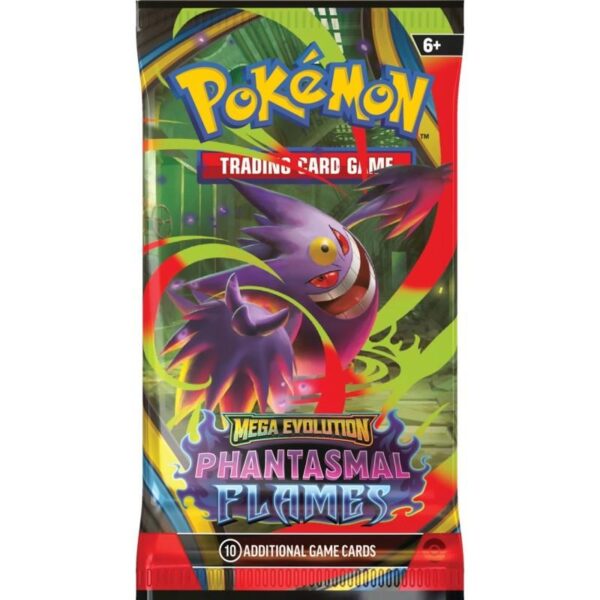 Pokemon TCG Mega Evolution: Phantasmal Flames  Booster