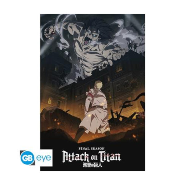 ATTACK ON TITAN - Poster Maxi 91.5x61 - S4 key art