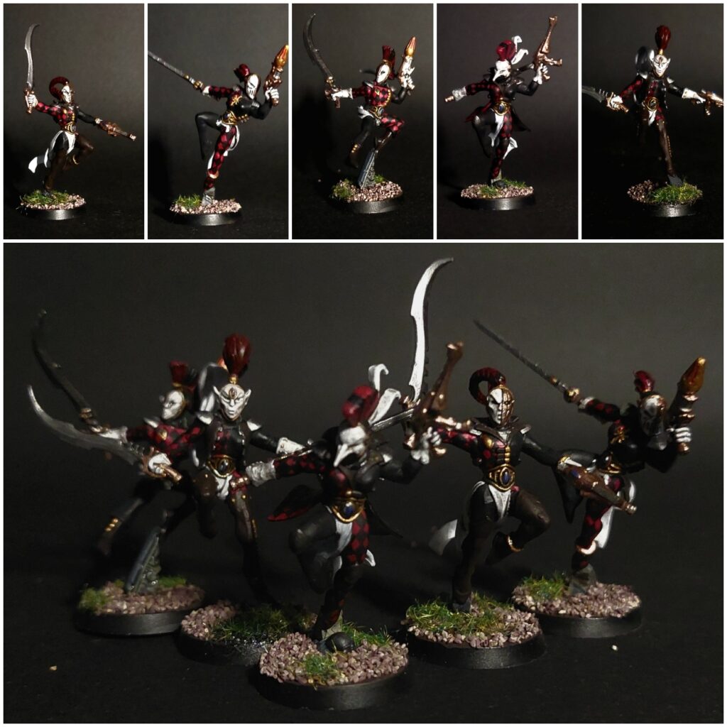 Harlequin Troupe by Kostantinos