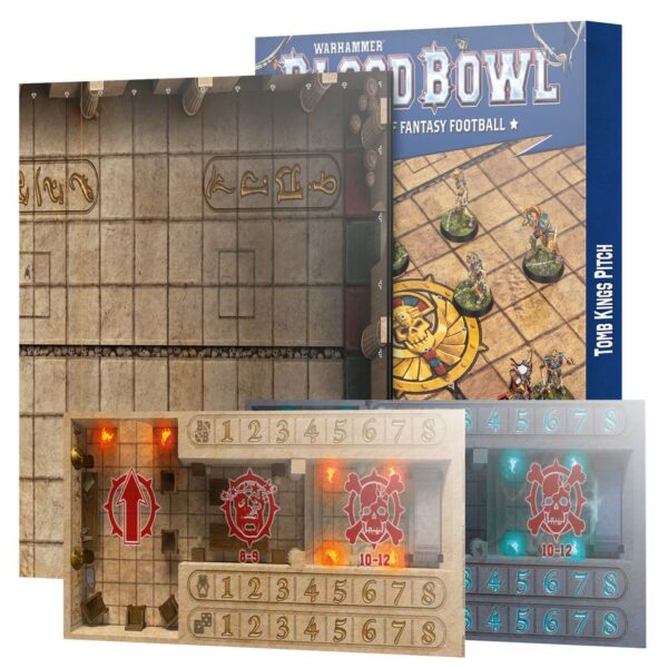 Tomb Kings Pitch: Double-sided Pitch and Dugouts Set