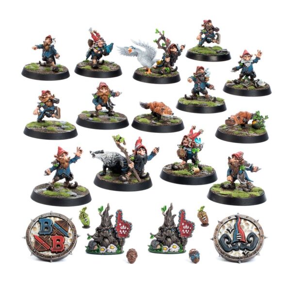 Gnome Blood Bowl Team: The Glimdwarrow Groundhogs