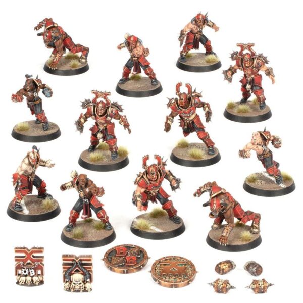 Khorne Blood Bowl Team: Skull-tribe Slaughterers