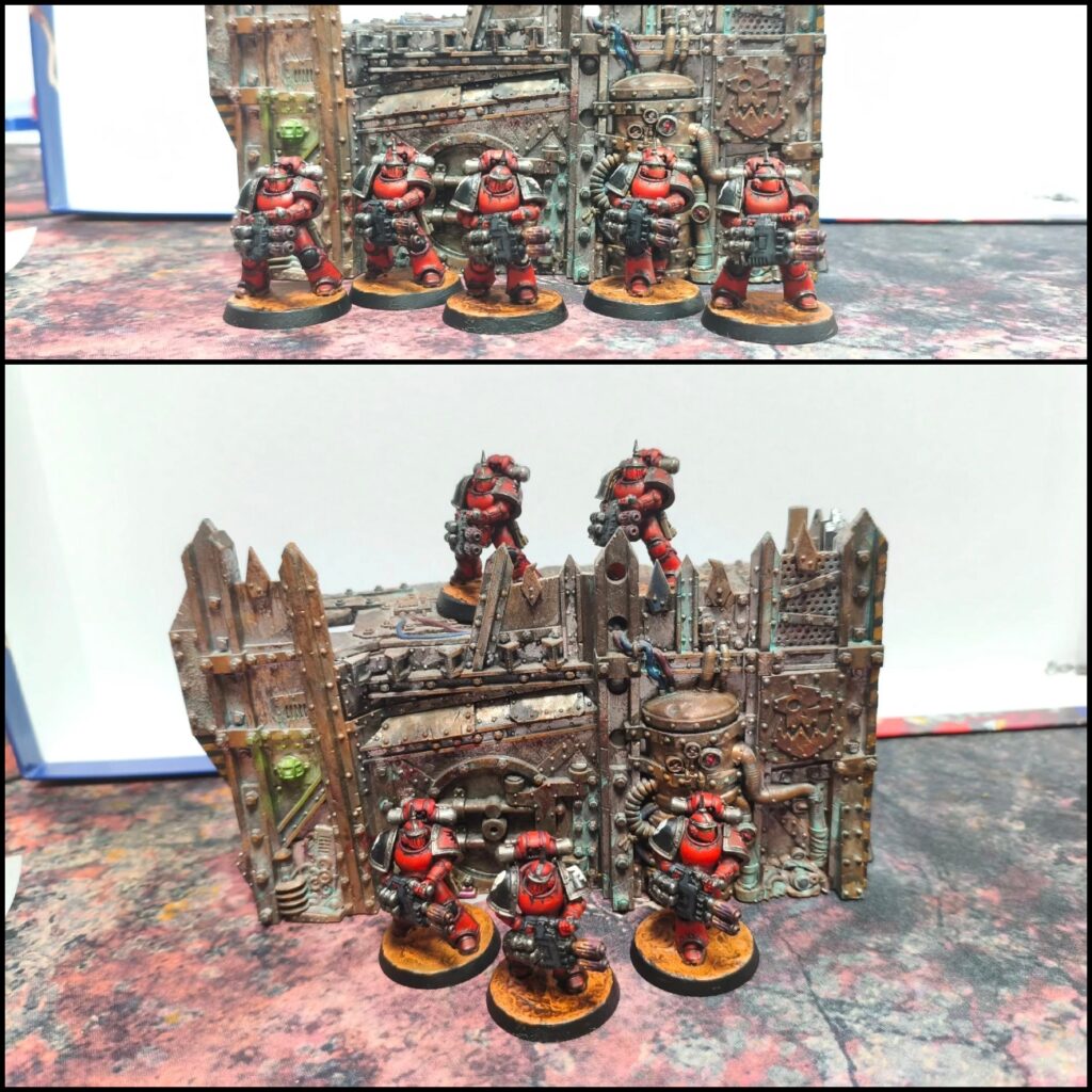 Blood Angels Devastator Squad by Patiri-0