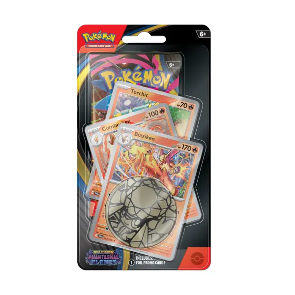Pokemon TCG – Phantasmal Flames Premium Checklane Blister (Blaziken)