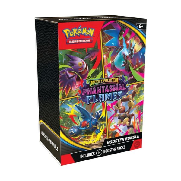 Pokemon TCG Mega Evolution: Phantasmal Flames - Booster Bundle