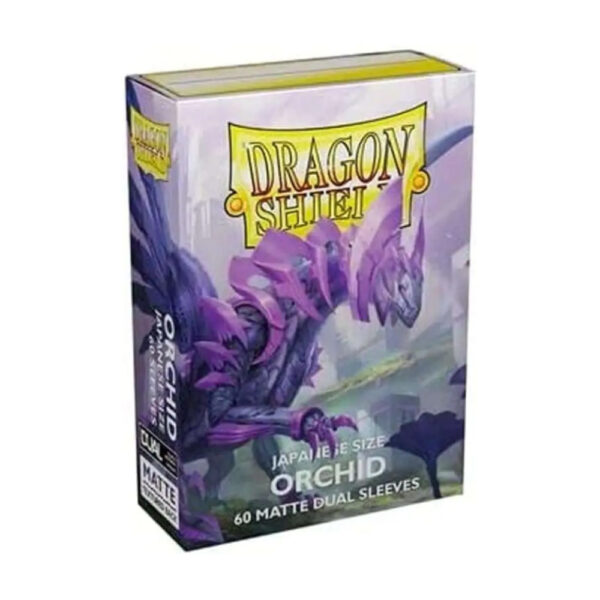 Dragon Shield Japanese size Dual Matte Sleeves - Orchid 'Emme' (60 Sleeves)