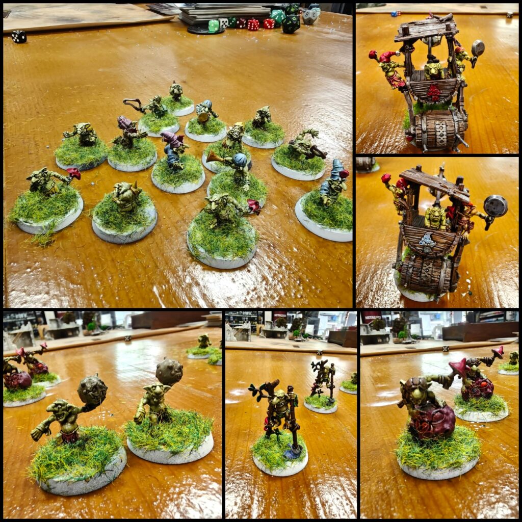Snotling Blood Bowl Team: Snot n Run by Pandospyros