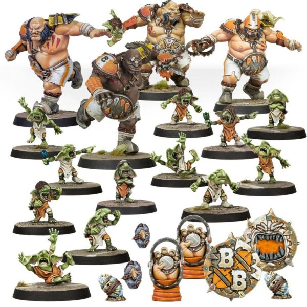 Ogre Blood Bowl Team: Fire Mountain Gut Busters