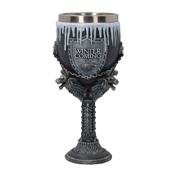 Game of Thrones – House Stark Goblet Wine Glass 17.5cm