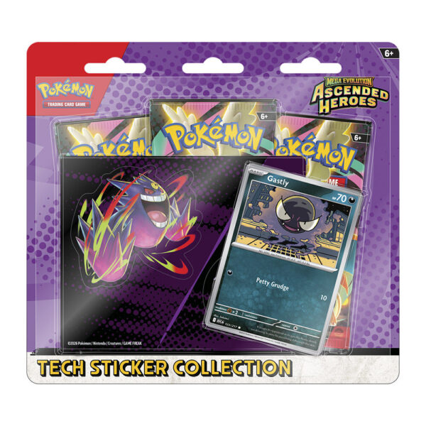 Pokemon TCG - Mega Evolution: Ascended Heroes - Ghastly Tech Sticker Collection