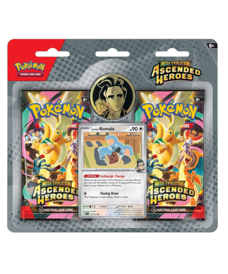 Pokémon TCG - Trading ME2.5 Ascended Heroes 2-Pack Blister - Larry