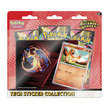 Pokemon TCG - Mega Evolution: Ascended Heroes - Charmander Tech Sticker Collection
