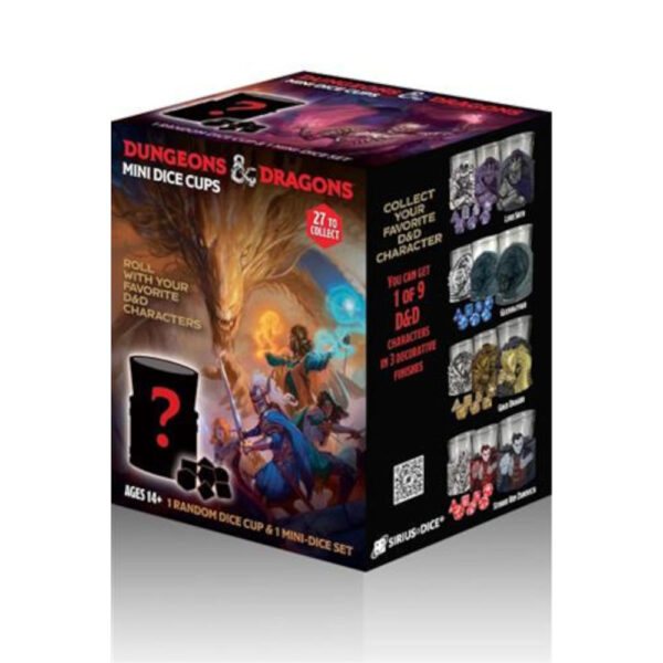 Dungeons and Dragons - Mini Dice Cups Series 2