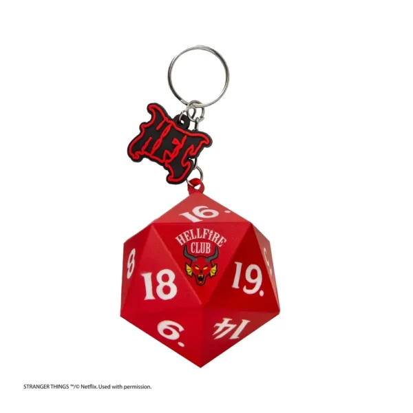 Stranger Things - Hellfire Club Squishy Keychain