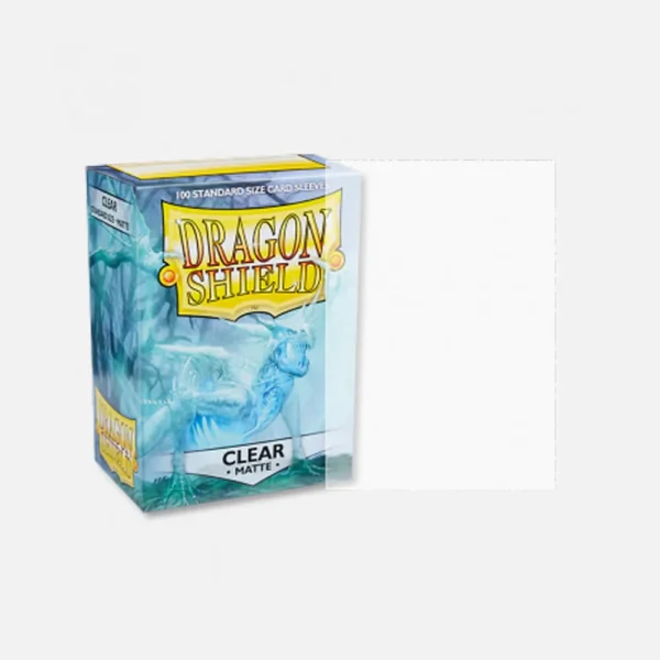 Dragon Shield Clear – Matte Sleeves (100pcs)