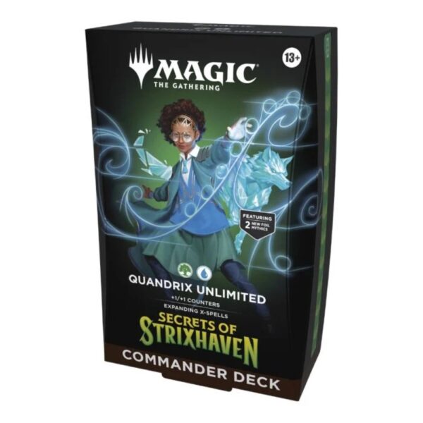 Secrets of Strixhaven Commander Deck Quandrix Unlimited