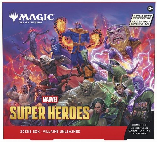 Magic the Gathering Scene Box - Marvel Super Heroes: Villains Unleashed